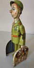 Vintage Unique Art Gi Joe   K9 Pups Tin Litho Wind-up Toy - Works