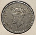 1951 Hong Kong 50 Cent Coin - Excellent Condition