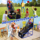 Arcade Basketball Game Set For Kids  Toddler Basketball Hoop With 4 Balls Indoor