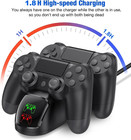Ps4 Controller Charger Dock Station With Charging Cable 1 8hrs Fast Charge