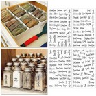 Good 274x Printed Spice Jar   Pantry Label Set  Labs A2r1
