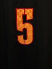 Nfl Washington Commanders  5 Daniels Jersey Black Xl