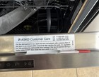 Asko 40 Series 24  Stainless Steel Fully Integrated Dishwasher - Dbi664phxxls