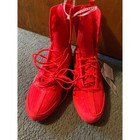 Adidas Box Hog 4 Boxing Shoes Mens 4 5 Womens 5 5 Red Ih2732 Training Boots