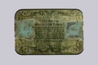 Rare 1900s  raptco Waffers  Hinged Embossed Pocket Tobacco Tin In Good Condition