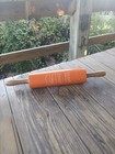 Rae Dunn  Cutie Pie Christmas  18  Ceramic Rolling Pin By Magenta Brand New