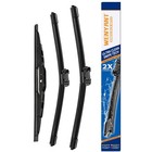 Set Of 3 Windshield Wipers 24  17  13  For Chevrolet Equinox   Gmc Terrain 2010-