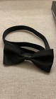 Vintage Mel Howard Black  Silk Cummerbund Tuxedo Formal Prom Os Fits All 27-48