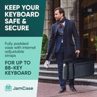 88-key Keyboard Case  7 5   19 5   57  Durable 600d Fabric  88-key 88 Keys - 57 