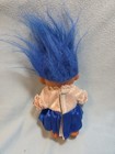 Vintage Russ Troll Doll 5  Around The World Israel - Star Of David