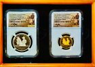 2017 Teddy Roosevelt 2-coin-set  1 2oz Gold  1oz Silver ngc Pf70 mercanti