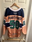 Ccm Hartford Hockey 50th Anniversary Authentic Jersey Size 58 Wolf Pack  Whalers