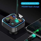 Bluetooth Car Fm Transmitter Mp3 Player Hands Free Radio Adapter Kit Usb Charger