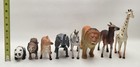 Large Safari Etc Plastic Zoo Animal Toy Lot Vintage Mixed Hard Figurine 2-8 