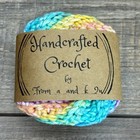 Handcrafted Crochet Spiral Tawashi Bath Scrubbies Set Cotton Yarn Handmade