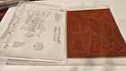 Stampin Up     another Great Year    Stamp Set New -  5 Pc  - Rubber - Free Shipping