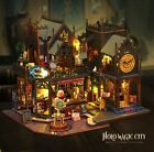 3d Diy Book Nook Kit  3d Wooden Holo Magic City Build Puzzle-nib-free Shipping 