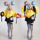 Women s Iono Cosplay Costume Halter Crop Top And Jacket With Socks And Leg Ring