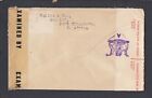 South Africa 1941 43 Two Wwii Censored Covers Johannesburg   Pt Elizabeth To Usa