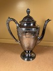 Vintage Rose Point By Wallace 5 Pc  Silver Plated Tea coffee Set Creamer Sugar 