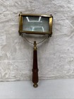 Antique Brass Magnifying Glass  Possibly Navy