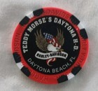 Harley Davidson Daytona Beach Poker Chip 250th Anniversary United States America