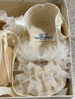 Vintage Mrs  Day s Ideal Baby Crib Shoes  White  Size 1  Style  55  Original Box