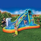 Inflatable Giant Water Slide - Huge Kids Pool  14 Feet Long By 8 Feet High  