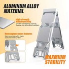 Premium Aluminum Alloy Push Up Board  Home Workout Equipment  Multifunctional   