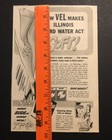Vintage Vel Laundry Soap Magazine Print Ad 2d21