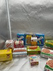 Vintage Lot Of 16 Pretend Grocery Box Play Food Kid s Toy Kitchen Cardboard