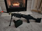A k M249 Mkii Full Metal Airsoft M249 Aeg Saw Lmg - New