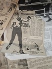 1930s Boxing Ephemera Lot Dempsey Tunney Carnera Schmeling Sullivan Corbett Clip