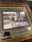 Pure Genuine Heilemans Old Style White Tailed Deer Beer Mirror 1992