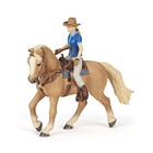 Wild West Horse And Cowgirl Figure Set 51566 Toy Figurine Ages 3 