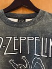 Led Zeppelin Usa 1977 Gray Crewneck Sweatshirt Men   s Size M