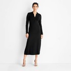 Women s Long Sleeve Sweater Maxi Dress - Future Collective