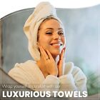 Set Of 6 Extra Large Cotton Bath Towels For Bathroom Absorbent Shower Towel Bulk