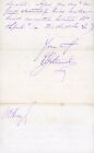 Civil War Hero     Brigadier General Cornelius G Attwood Signed Letter From 1878 