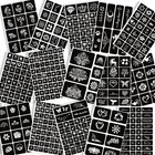 280 Pcs Or 410 Pcs Reusable Henna Tattoo Stencils Kit Temporary Tattoo Templates