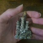 Vintage Pewter Castle 2 5   