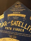 Vintage Star And Satellite Path Finder Paper Wheel Vintage 1958 Anchor Optical