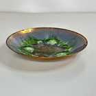 Vintage Original Edwards Star Enamel On Copper Plate