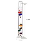 Desktop Glass Weather Station Barometer - Storm Glass Predictor Kit