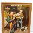 Vintage 1938 Sweet Music Wilken Family Whiskey Hy-glo Plaque Bar Tavern Sign