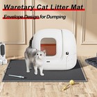 Kitty Cat Litter Mat Trapping Honeycomb Double Layer Waterproof Urine Proof