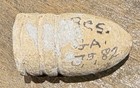  58 Caliber Confederate  georgia Teat Base  Bullet