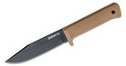 Cold Steel Srk Compact Fixed Knife 5  Sk5 Steel Blade Desert Tan Kray-ex Handle 