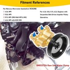 Raw Sea Water Pump With Pulley For Mercury Mercruiser Quicksilver 46-8m0139995