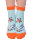 Footsis Non Slip Grip Socks For Yoga  Pilates  Barre  Home - Style    plane 